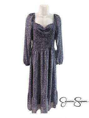 Jessica Simpson Long Sleeve Floral Dress. Extra Large